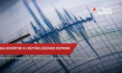 Balıkesir'de 4,1 büyüklüğünde deprem