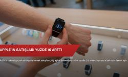 Apple'ın satışları yüzde 16 arttı