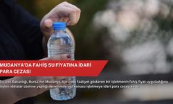 Mudanya'da fahiş su fiyatına idari para cezası