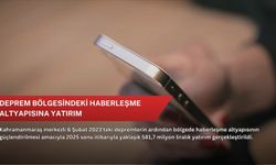 Deprem bölgesindeki haberleşme altyapısına yatırım
