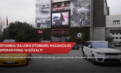 İstanbul'da lüks otomobil kaçakçılığı operasyonu: 14 gözaltı
