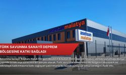 Türk savunma sanayii deprem bölgesine katkı sağladı