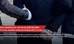 Dolandırıcılık yapan 22 şüphelinin tutuklandığı operasyonun detayları