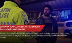 Bursa'da alkollü ve ehliyetsiz sürücü suçu sevgilisine yükledi