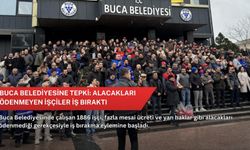 Buca Belediyesine tepki: Alacakları ödenmeyen işçiler iş bıraktı