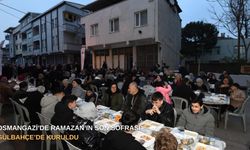 Osmangazi’de Ramazan’ın son sofrası Gülbahçe’de kuruldu