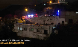 Bursa’da bir anlık ihmal faciaya dönüyordu