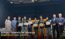 Bursalı öğrenciler Çekya'da robotikte fark yarattı