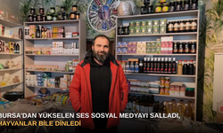 Bursa’dan yükselen ses sosyal medyayı salladı, hayvanlar bile dinledi