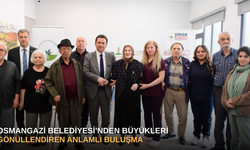 Osmangazi Belediyesi’nden büyükleri gönüllendiren anlamlı buluşma