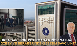 Bursa'daki Soruşturmada Kritik Safha: Bozbey ve Beraberindeki 59 İsim Savcılıkta
