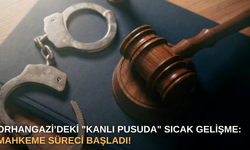 Orhangazi’deki "kanlı pusuda" sıcak gelişme: mahkeme süreci başladı!