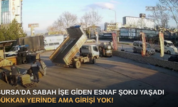 Bursa’da sabah işe giden esnaf şoku yaşadı: Dükkan yerinde ama girişi yok!