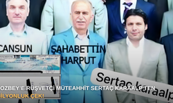 Bozbey’e rüşvetçi müteahhit Sertaç Karaalp’ten milyonluk çek!