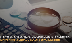 Bursa’yı sarsan skandal: Usulsüzlüklere "ifade birliği" kılıfı ve milyonluk kamu zararı gün yüzüne çıktı