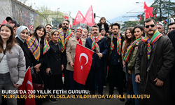 Bursa’da 700 yıllık fetih gururu: "Kuruluş Orhan" yıldızları Yıldırım’da tarihle buluştu