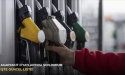 Akaryakıt fiyatlarında son durum: İşte güncel liste!