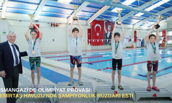 Osmangazi'de olimpiyat provası: Demirtaş havuzu'nda şampiyonluk rüzgarı esti
