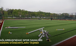 Bağlarbaşı'ndaki spor sahaları modern standartlara taşındı