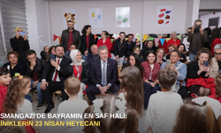 Osmangazi'de bayramın en saf hali: miniklerin 23 nisan heyecanı