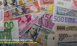 Döviz kurlarında gün ortası:  Dolar ve euroda son rakamlar