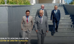 Gemlik'te hükümlüler için eğitim ve üretim vurgusu