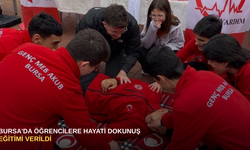 Bursa'da öğrencilere hayati dokunuş eğitimi verildi
