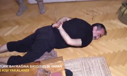 Türk bayrağına saygısızlık yapan 6 kişi yakalandı