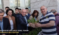 Nilüfer'de binlerce yerel tohum toprakla buluşuyor