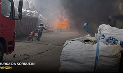 Bursa'da korkutan yangın paniği