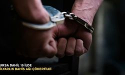 Bursa dahil 19 ilde milyarlık bahis ağı çökertildi