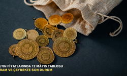 Altın fiyatlarında 12 Mayıs tablosu: Gram ve çeyrekte son durum