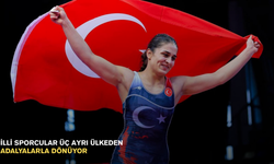 Milli sporcular üç ayrı ülkeden madalyalarla dönüyor