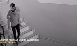 Bursa'da fedakar müdür yardımcısı takdir topladı