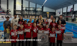 Bursa'nın genç kulaçları zirveye çıktı: Dev başarı!