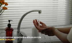 Sular gidiyor! BUSKİ’den o bölgeler için kritik açıklama.