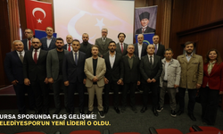 Bursa sporunda flaş gelişme! Belediyespor'un yeni lideri o oldu.