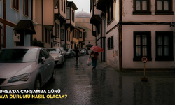 Bursa’da Çarşamba Günü Hava Durumu Nasıl Olacak?