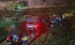 Bursa'da korkunç kaza: makas atan araç derede bitti!