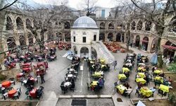 Tarihi avluda yeni düzenleme