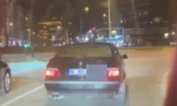 Bursa’da sokak ortasında tehlikeli şov! O anlar kameraya böyle yansıdı