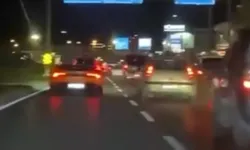Bursa’da trafik terörü! Lamborghini Mercedes’e çarpıp kaçtı