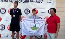 Osmangazi Belediyesporlu yüzücüler Prens Adaları'ndan madalyalarla döndü