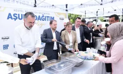 Kestel’de aşure ikramı: kardeşlik sofrasında buluşma