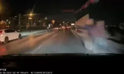 Bursa'da otomobilin çarptığı yaya koşarak kaçtı