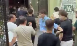 Bursa'da Pizza Dükkanında İki Grup Birbirine Girdi