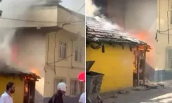 Bursa'da Ev Yangını Panik Yarattı
