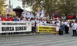 Bursa'da madenciler için toplandılar
