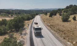 Büyükşehir Harmancık’ta da yolları yeniliyor