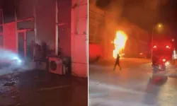 Bursa'da İş Yeri Alevlere Teslim Oldu!
